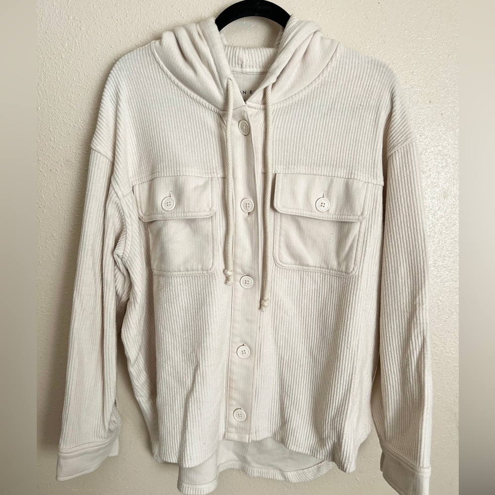 American Eagle Hooded Shacket
